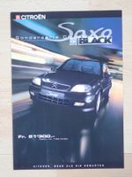 Citroen Saxo Black - Schweizer Prospekt 01.02 - P1568