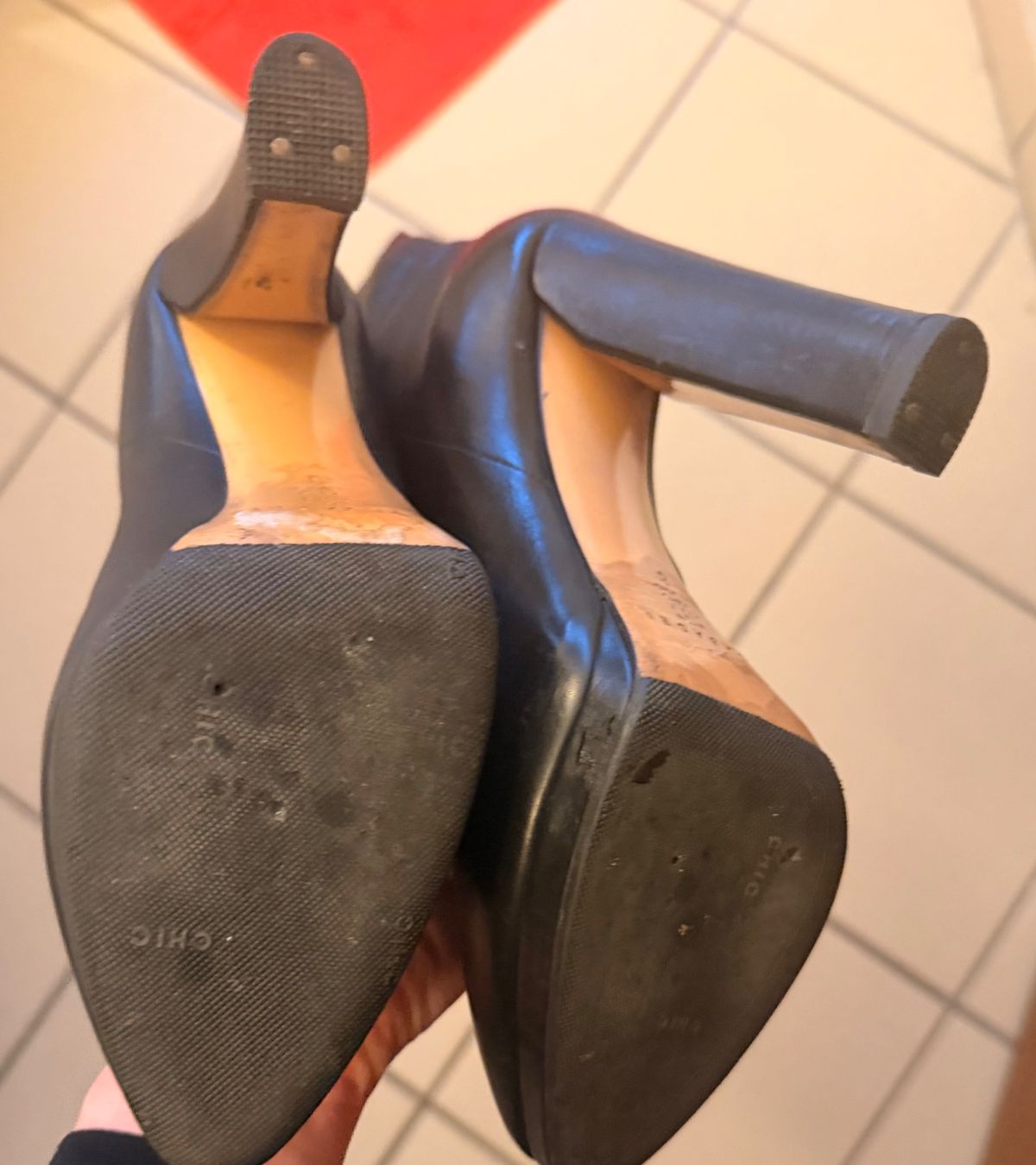 Casadei Scarpe da donna: Casadei Black Leather Heeled Boots - Size 8 – Usato da Oberwil b. Zug venduto da fis_2wtq 5