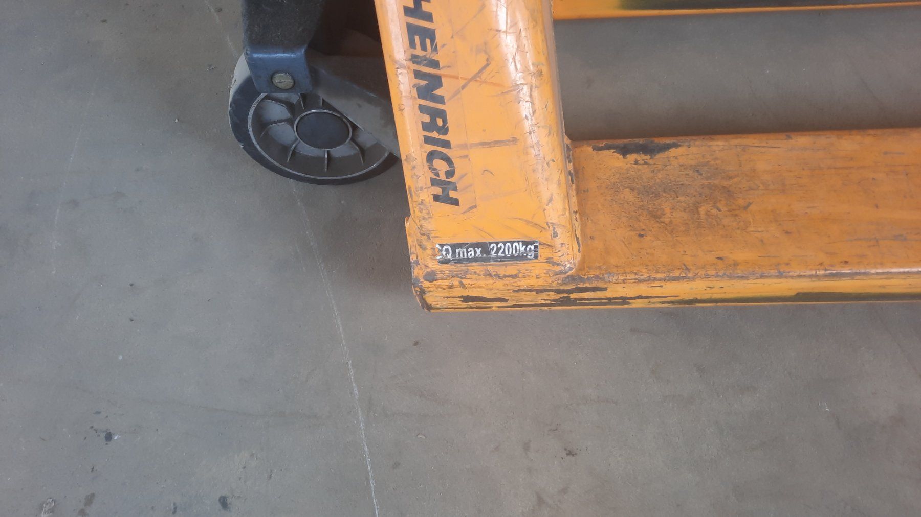 Jungheinrich Carrelli elevatori e a forche: Hubwagen Palettenroli – Usato da murgenthal venduto da Vision05