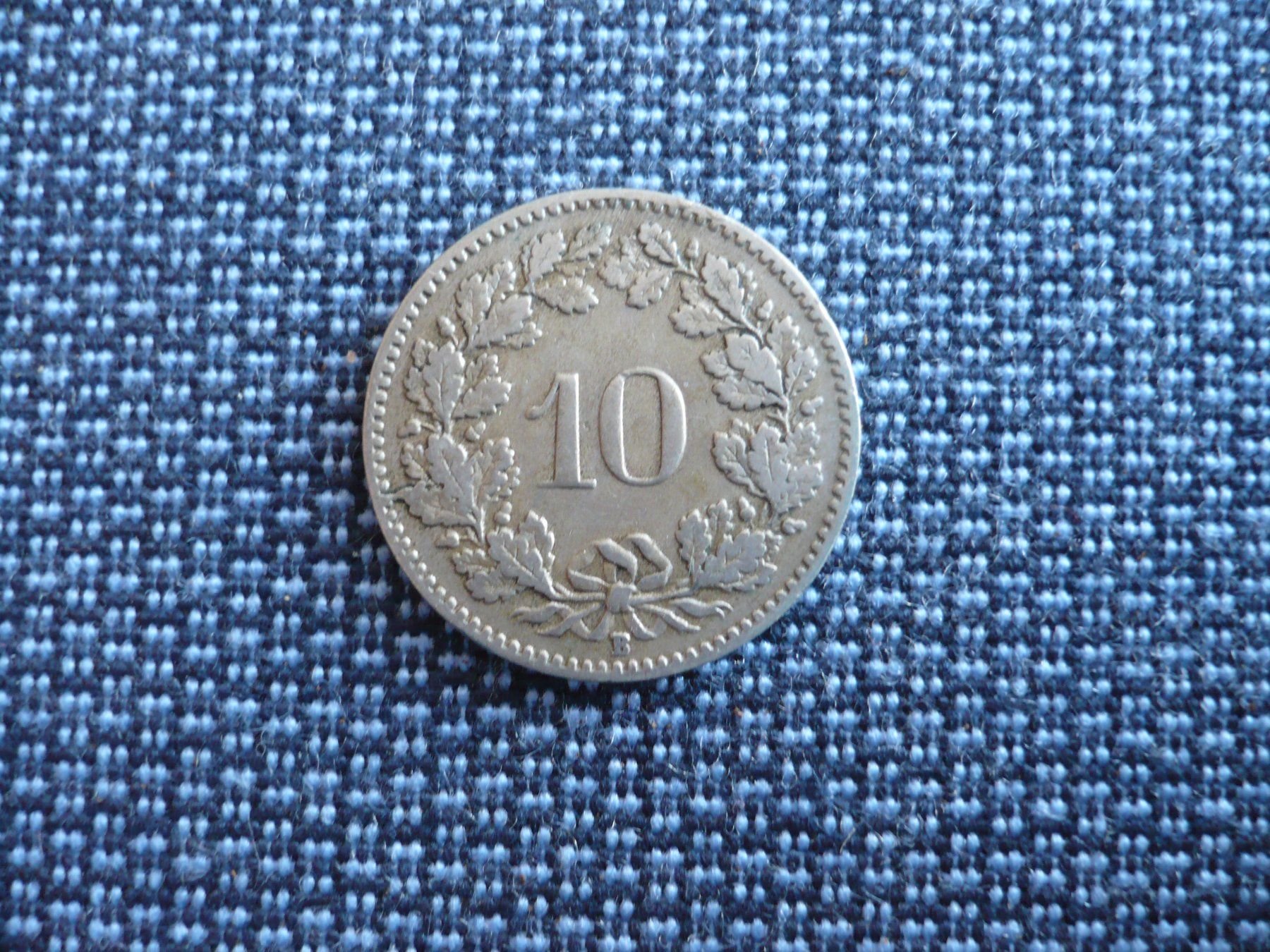 Alle Münzen: 10 Rappen 1919 – Gebraucht aus Winterthur von kormorans 1