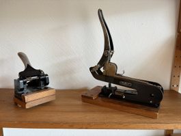 Vintage Locher & BOSTITCH Locher  2 antike Bürogeräte