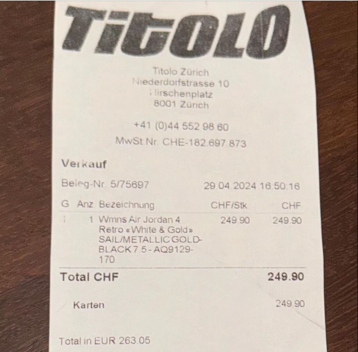 Jordan Scarpe da uomo: Air jordan 4 retro – Nuovo e nell'imballaggio originale da Meilen venduto da chl_h2pk 4