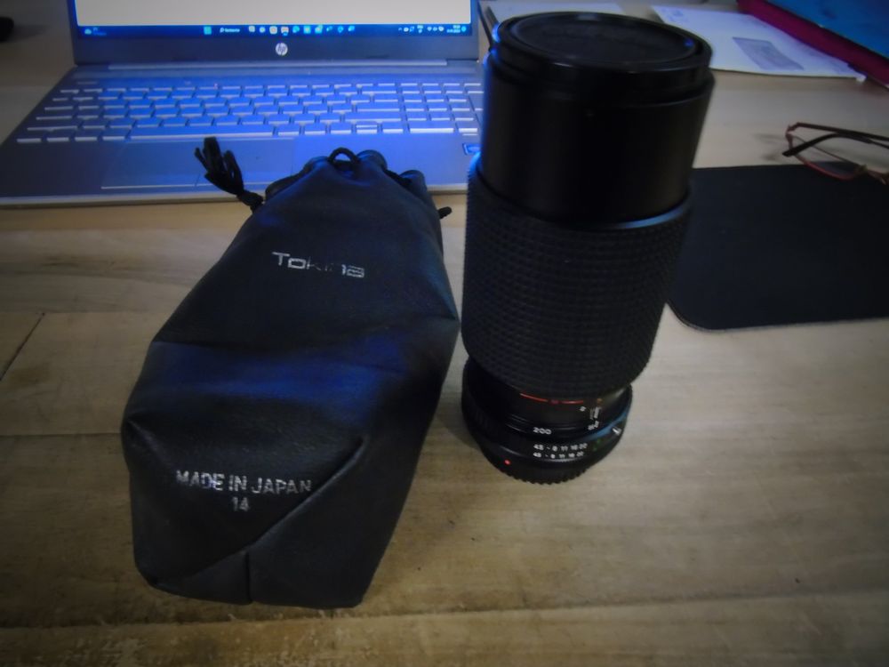 Objectif Tokina ELZ 840 - 80-200 Mm F/4 - Zoom - Fabrication Japon - Occasion
