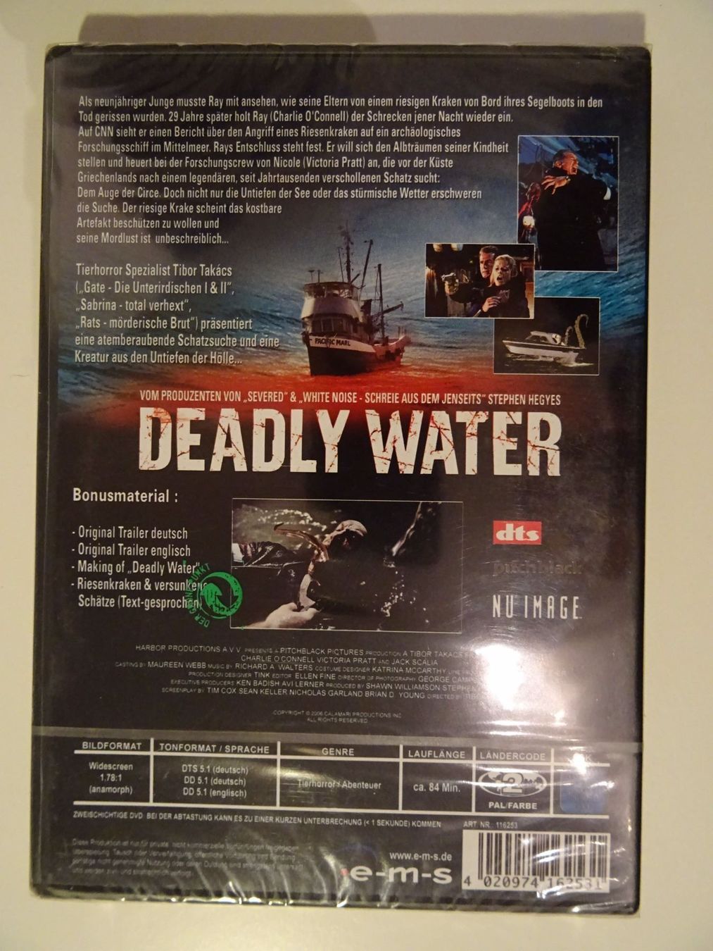 Tutti i DVDs: Deadly Water – Nuovo e nell'imballaggio originale da Erstfeld venduto da Mario_boe0 1