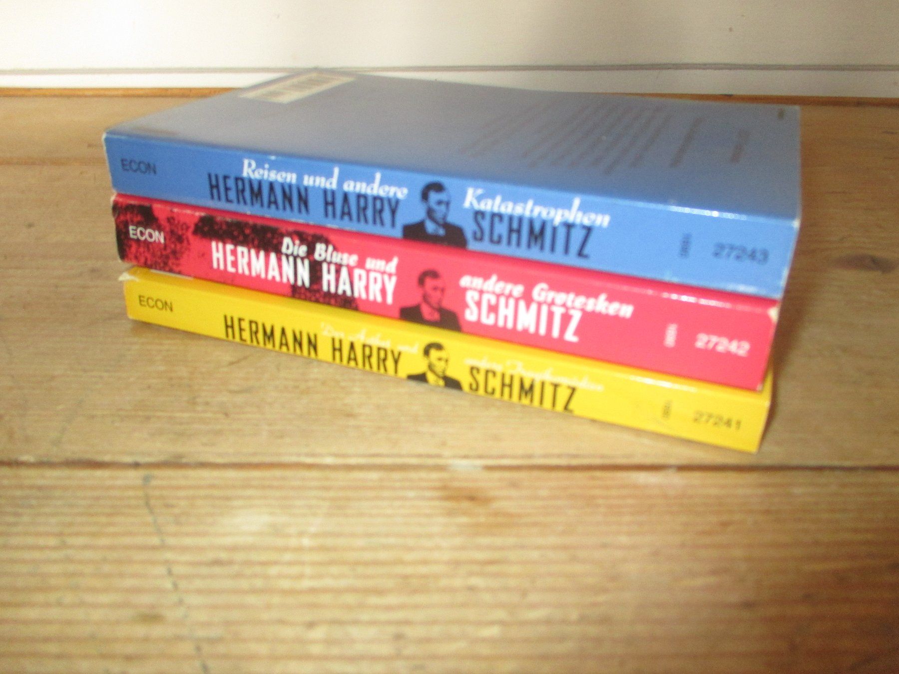 Livres: Hermann Harry Schmitz: 3 Bücher – D'occasion à Flims - Dorf par Stagediver 2