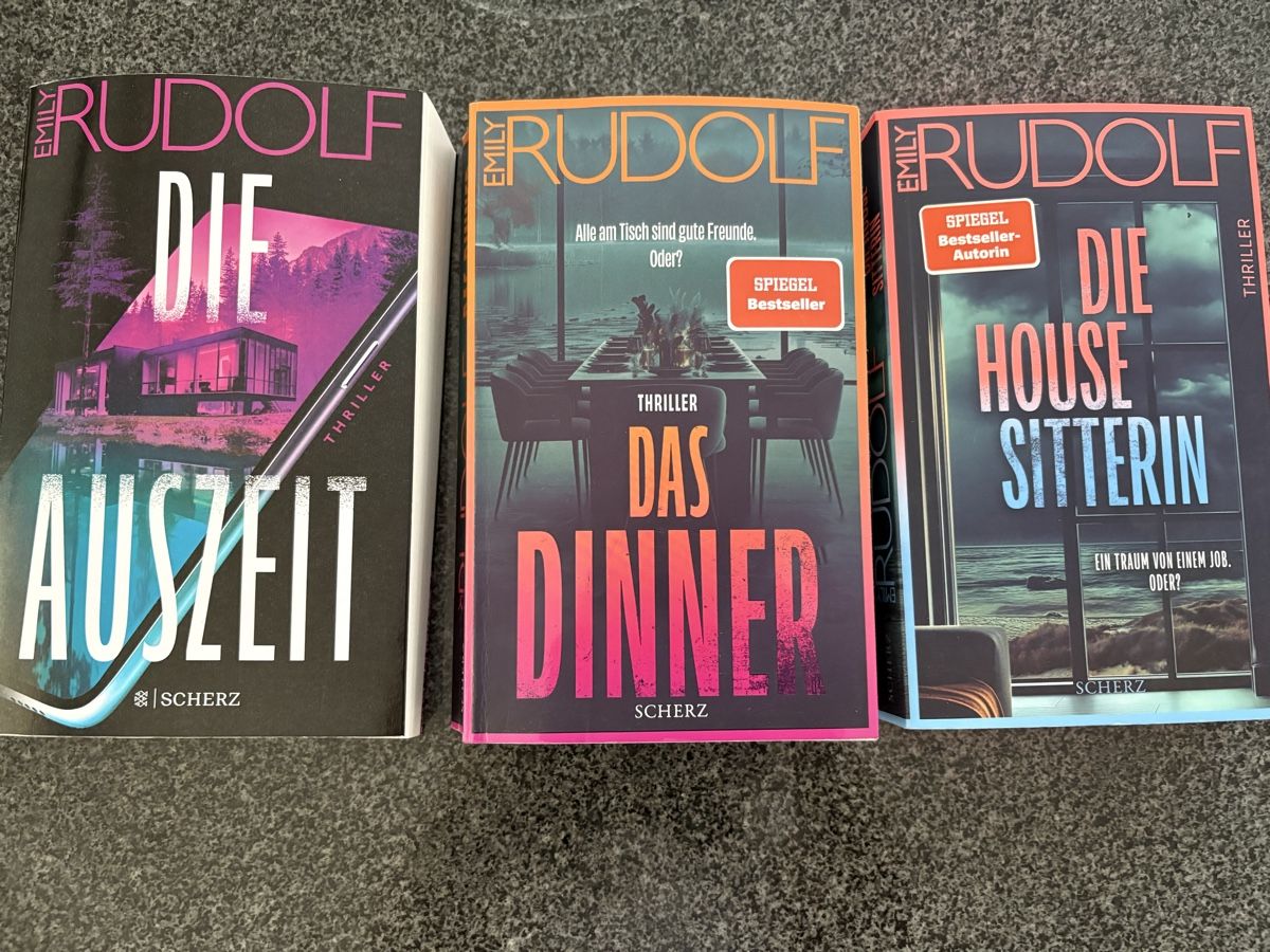 Libri: Emily Rudolf 3 Thriller – Usato da Belpberg venduto da Ranukel