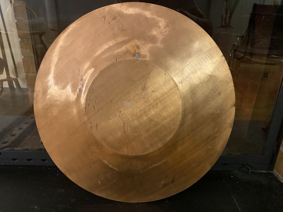 Tutte le decorazioni: Teller Dekoteller Silberfarben Kupfer 40 cm Durchmesser – Nuovo e nell'imballaggio originale da Rubigen venduto da Mukuru 2