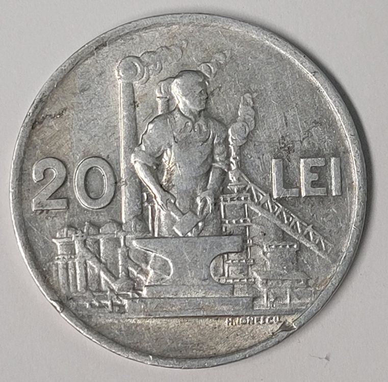 20 LEI / RUMÄNIEN 1951 (Gebraucht) in Mumpf für CHF 4 – mit Lieferung ...