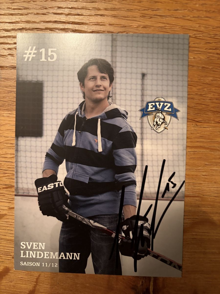 Autogramme: Sven Lindemann EVZ Autogrammkarte  – Gebraucht aus Meierskappel von Cc19