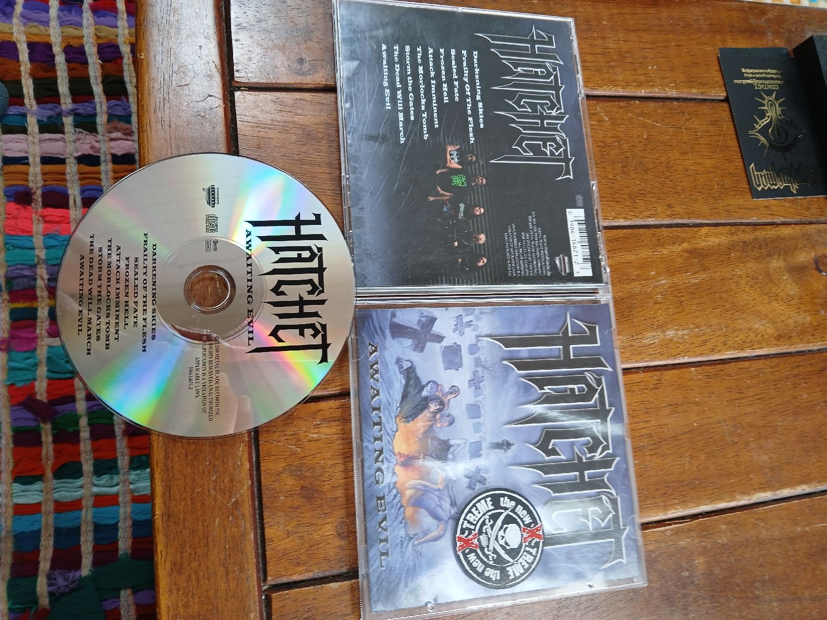 CDs: hatchet- awaiting... – Gebraucht aus St-Cergue von VeganWarrior