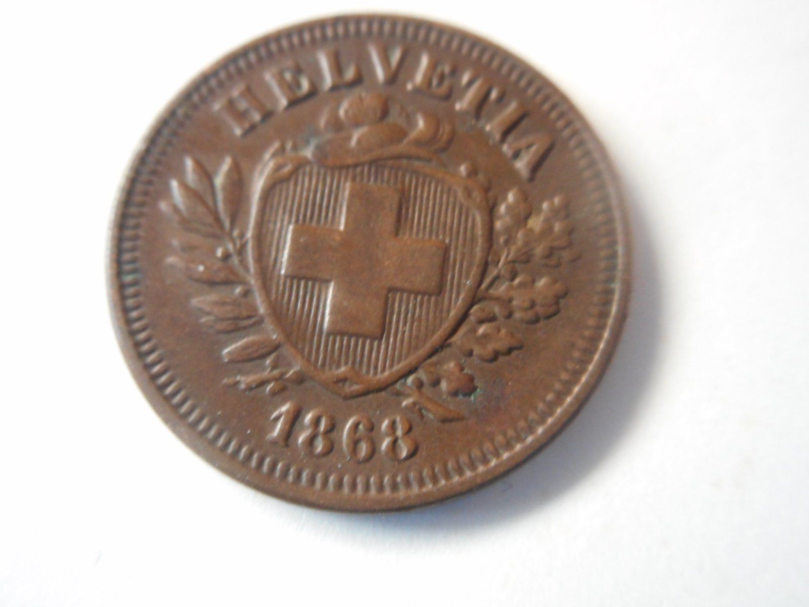 Tutti le monete: 1 Rp. 1868 unz – Nuovo (secondo la descrizione) da Kriegstetten venduto da pizlad2010 1