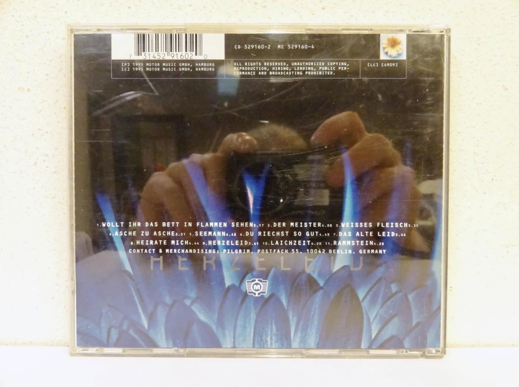 CDs: CD RAMMSTEIN / HERZELEID – Neuf (Voir description) à Kerzers par djstarsky73 2