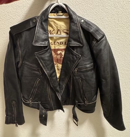 Lederjacke