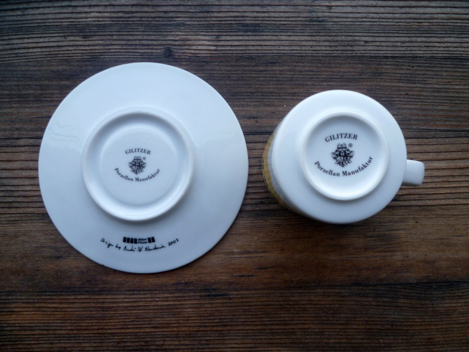 Pfister Tazze: Designer Espresso - Tasse aus 2003 – Usato da Aarau venduto da Rdodger 2