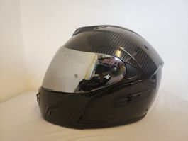 Nishua NRX-1 Carbon Motorradhelm inkl. Zusatzvisier