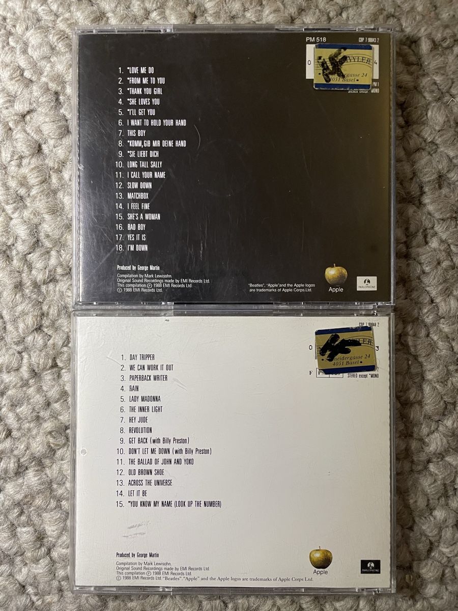 CD: 2x The Beatles - Past Masters Vol.1+2 – Usato da Reinach AG venduto da trigger7811 1