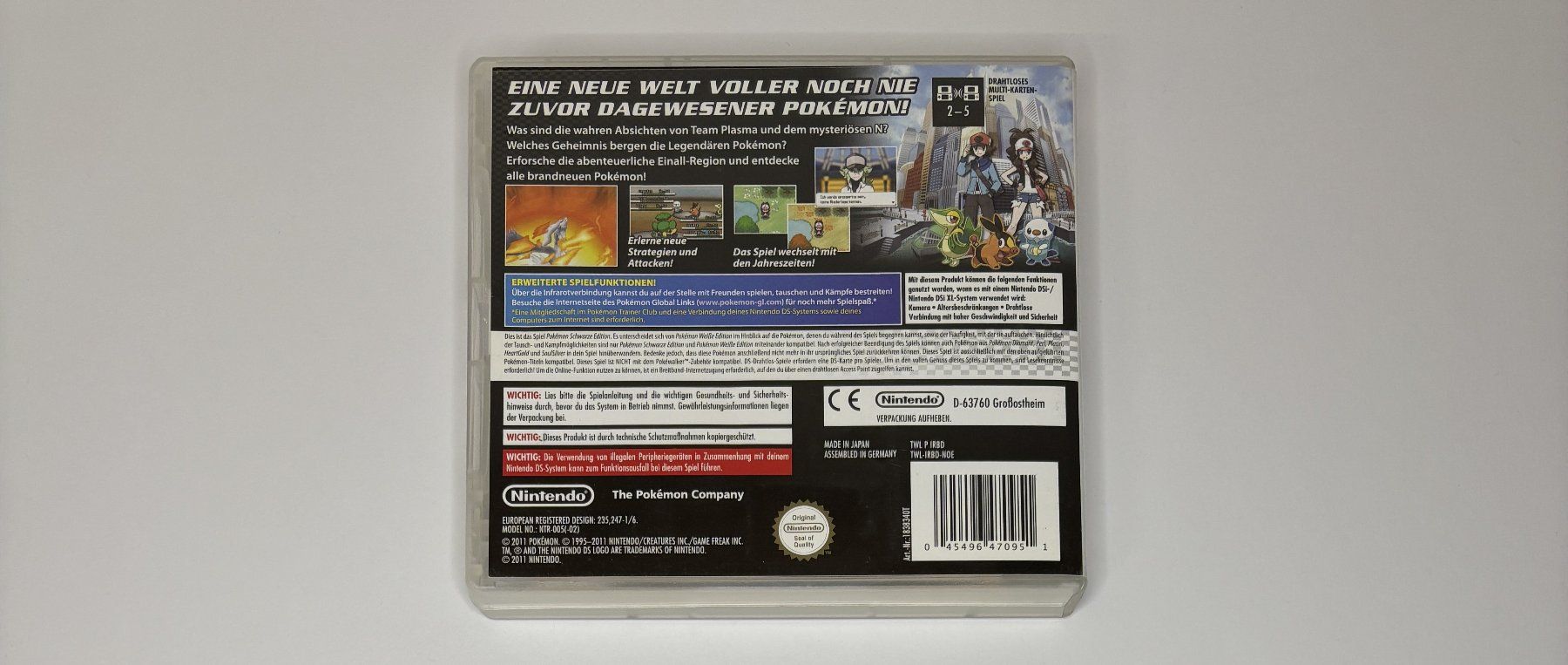 Nintendo Giochi: NDS - Pokémon schwarze Edition – Usato da Allschwil venduto da Bullach 2