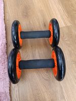 Bauchtrainer, 2 Rollen, Fitnessgerät