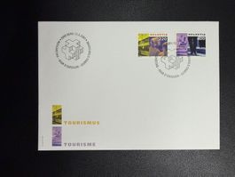 CH Dauermarken Tourismus 2001 FDC