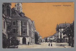 LANGENTHAL, MARKTGASSE, GELAUFEN, BELEBT