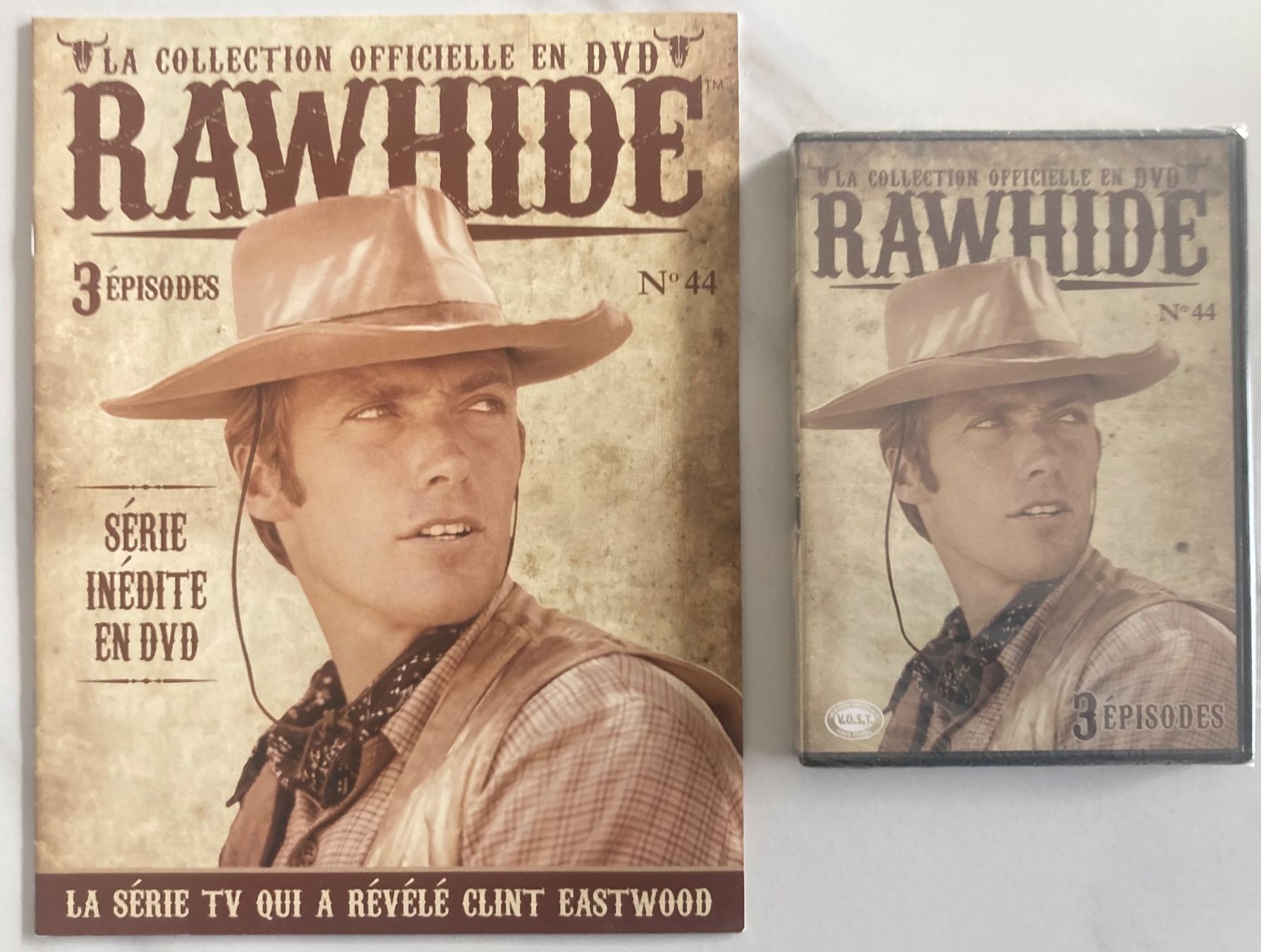 Alle DVDs: CLINT EASTWOOD - RAWHIDE N°44 – Gebraucht aus Poliez-Pittet von Newtown-Records