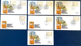 1983 - Österreich -  ATM - Div.FDC