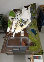 Modelleisenbahn Spur N: Unfertige Anlage