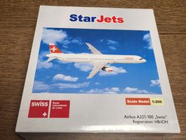 StarJets Airbus A321-100 Swiss 1:200 neu