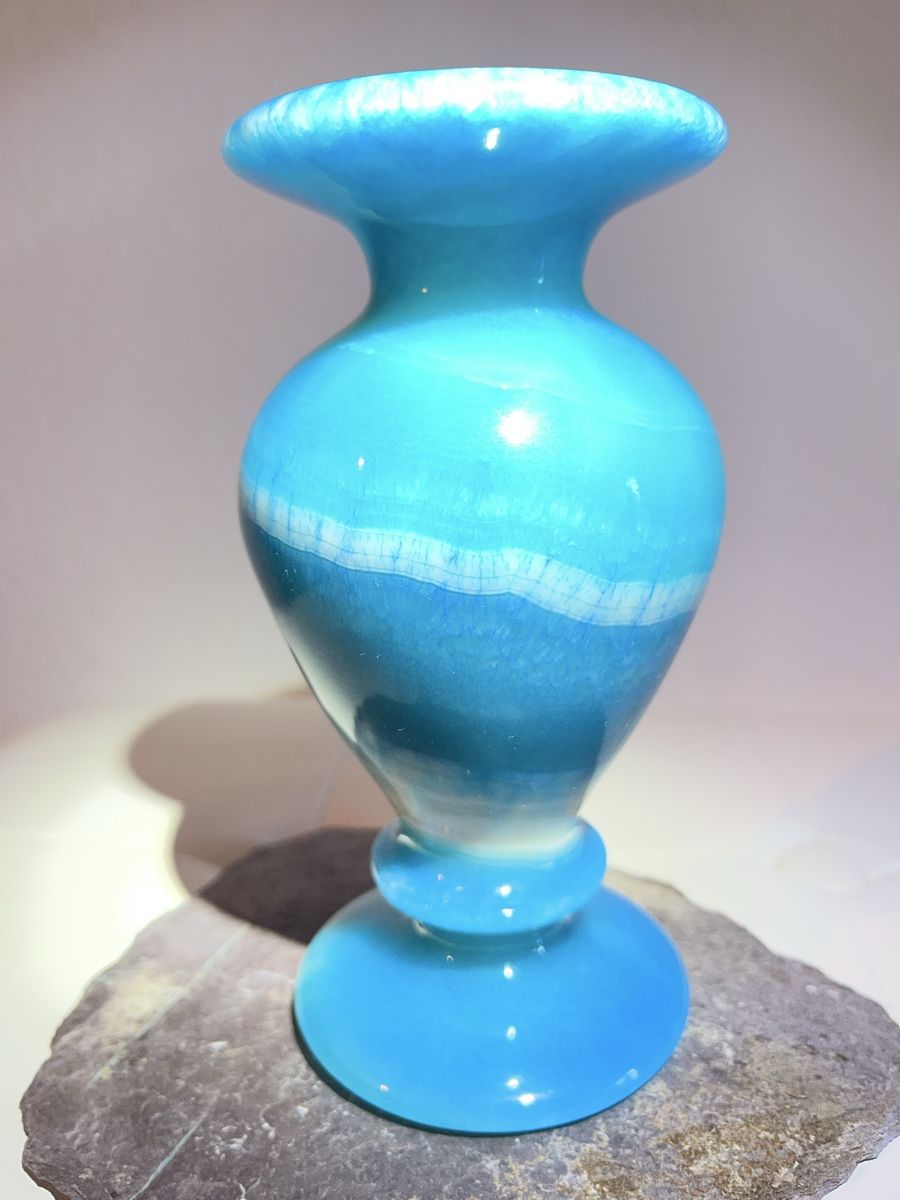 Vasi & Recipienti: Ägyptische Marmor-Alabastervase – Nuovo e nell'imballaggio originale da Männedorf venduto da Maru83 2