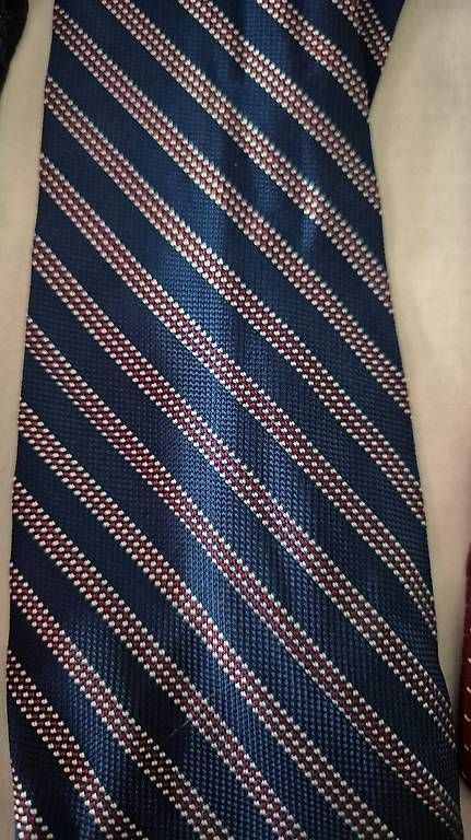 Cravatte: Vintage Herren Krawatten 5 Polyester & Seide – Usato da Zuerich venduto da Moysy 4