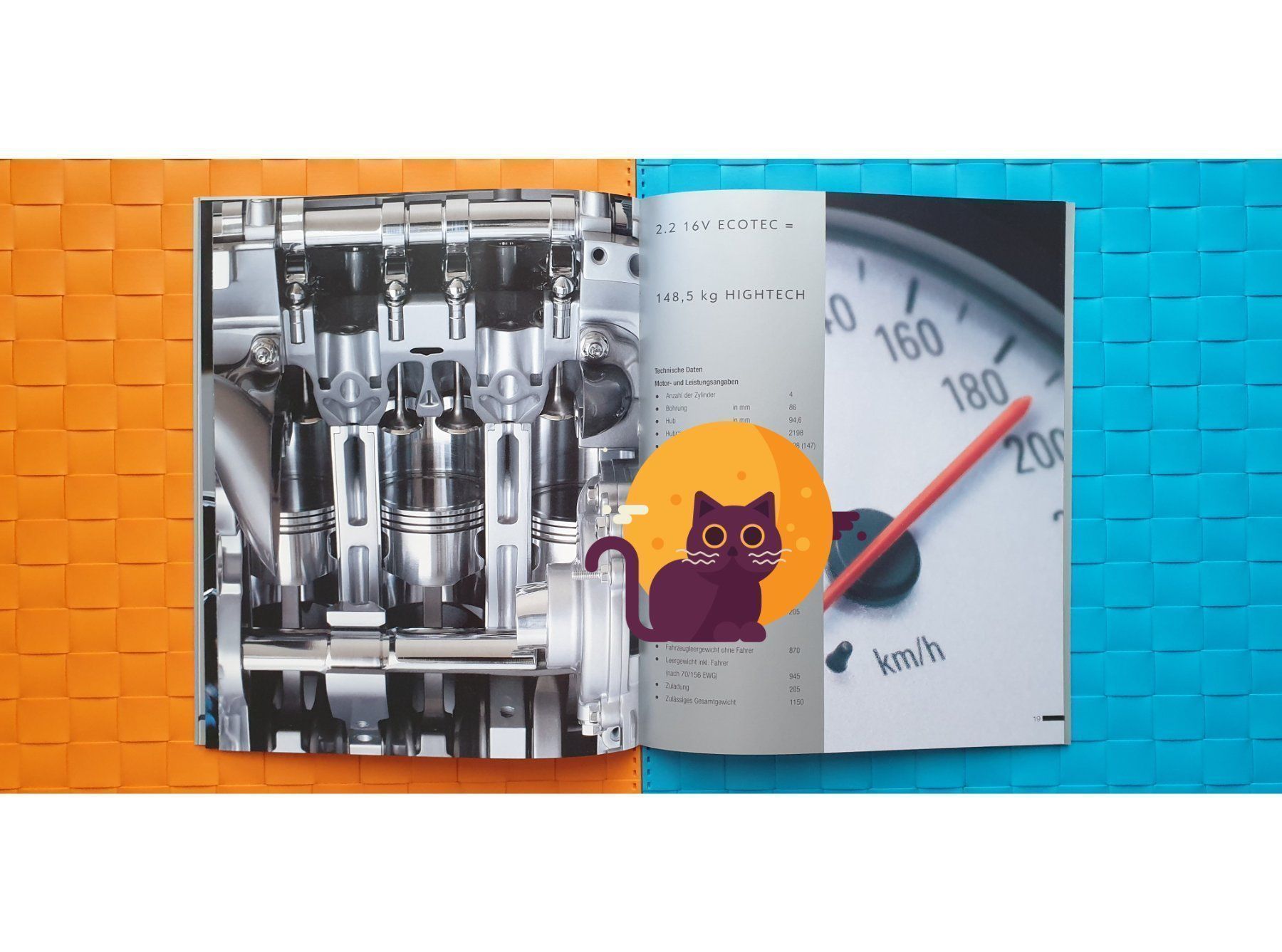 Zeitschriften & Magazine: OPEL SPEEDSTER 2.2 16V - Prospekt / Katalog – Gebraucht aus Viganello von CARLiteratur 6