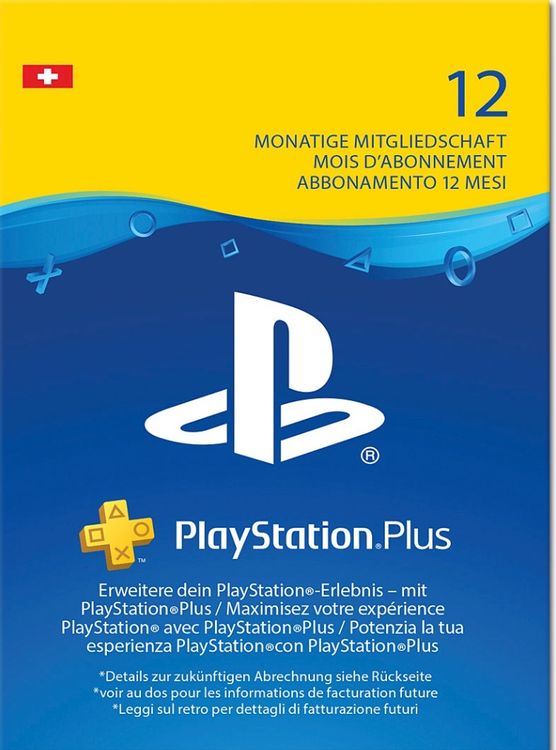 PlayStation Plus Essential Abonnement 12 Monate Kaufen auf Ricardo
