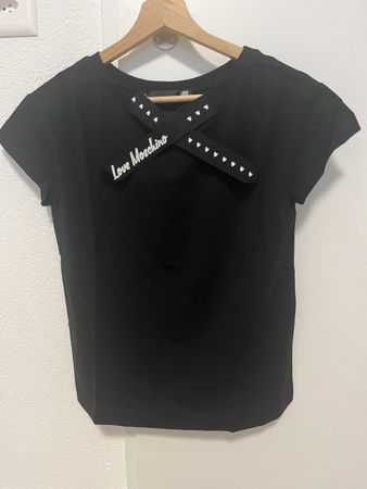 T-Shirt Love Moschino mit Schleife 34 neu