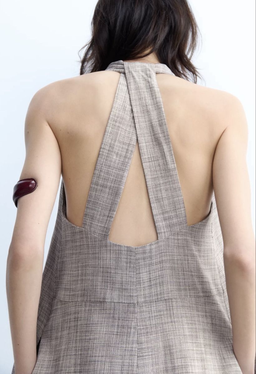 Kleider: Neckholder-Midikleid M/Robe midi dos nu M – Neu und originalverpackt aus Veyras von ValClasse 1