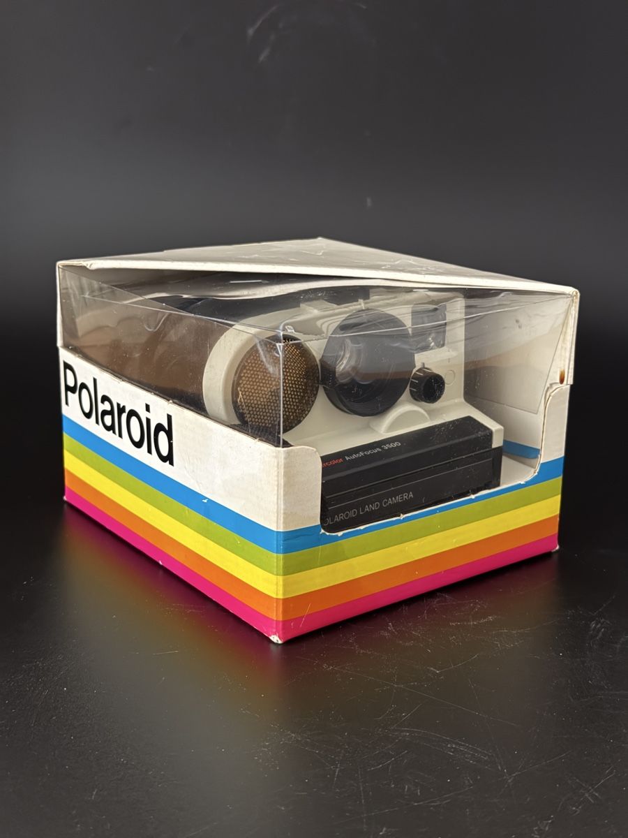 Polaroid Fotocamera: Polaroid Supercolor AutoFocus 3500  Originalverpackung – Usato da Luzern venduto da downtonabbey