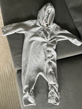 Sterntaler Fleece Jumpsuit Grey Size 80 Baby Clothing