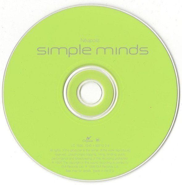 CD: Simple Minds - Néapolis – Usato da Unterbäch venduto da oqlib 2