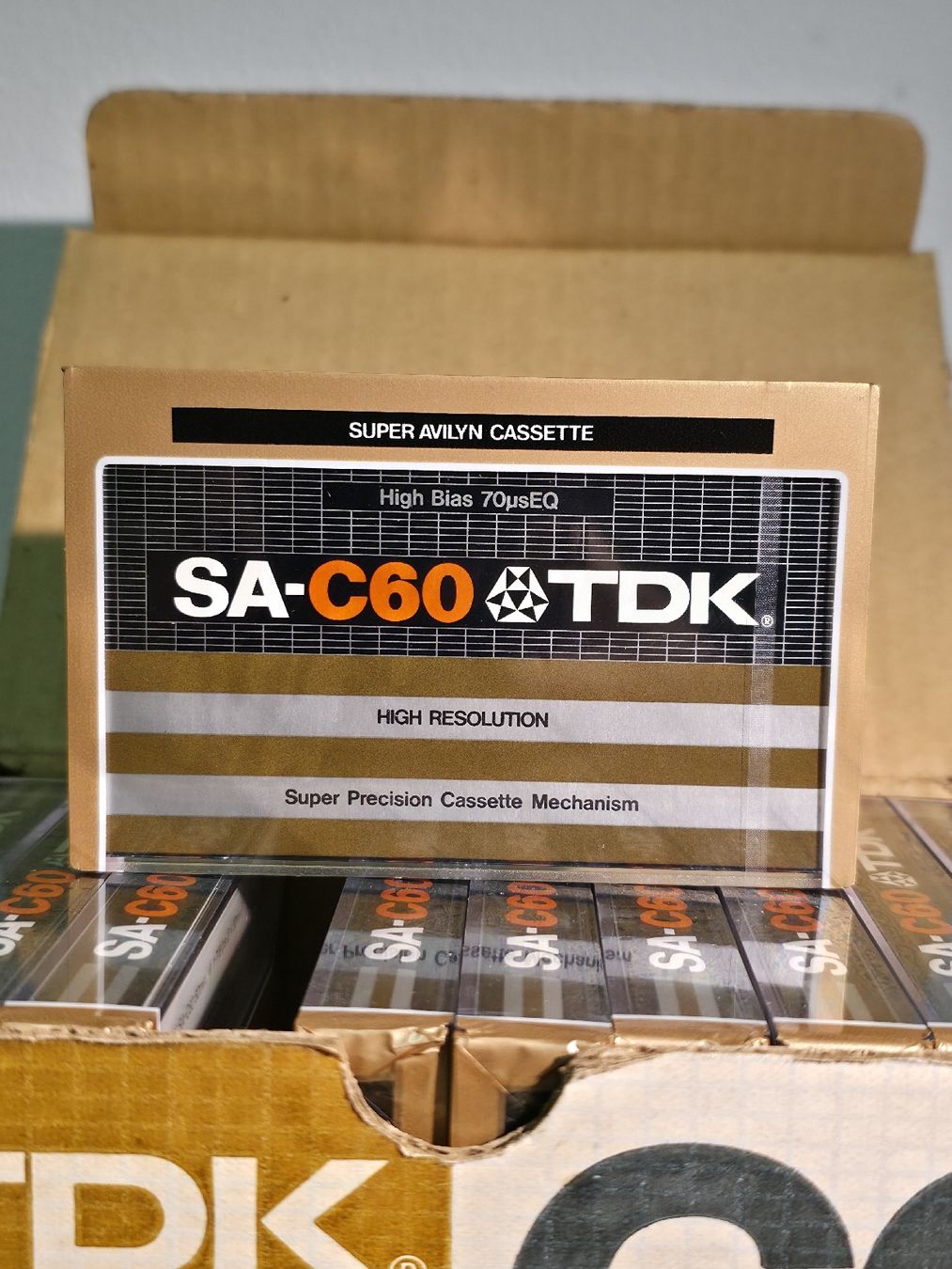Cassettes audio: 10 x TDK SA-C60 - in Originalkarton - NOS – Neuf (Voir description) à Dietlikon par litisop 1