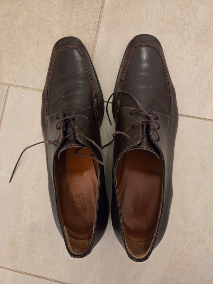 Herrenschuhe: Braune Herrenlederschuhe, Größe 44 – Gebraucht aus Münchenstein von Furki22 2