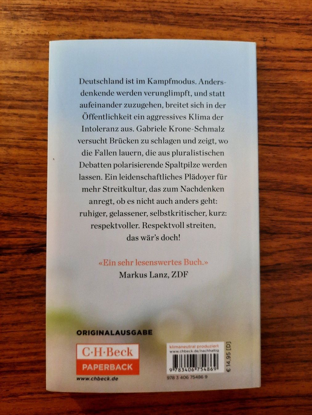 Libri: Respekt geht anders von Gabriele Krone-Schmalz – Nuovo (secondo la descrizione) da Wettingen venduto da Beo 2