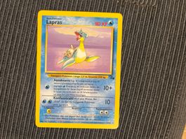 Pokemon Lapras non holo Fossil Deutsch exc-near Mint