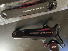 Kurbel Shimano Dura-Ace R9200 mit 4iiii Precision Powermeter