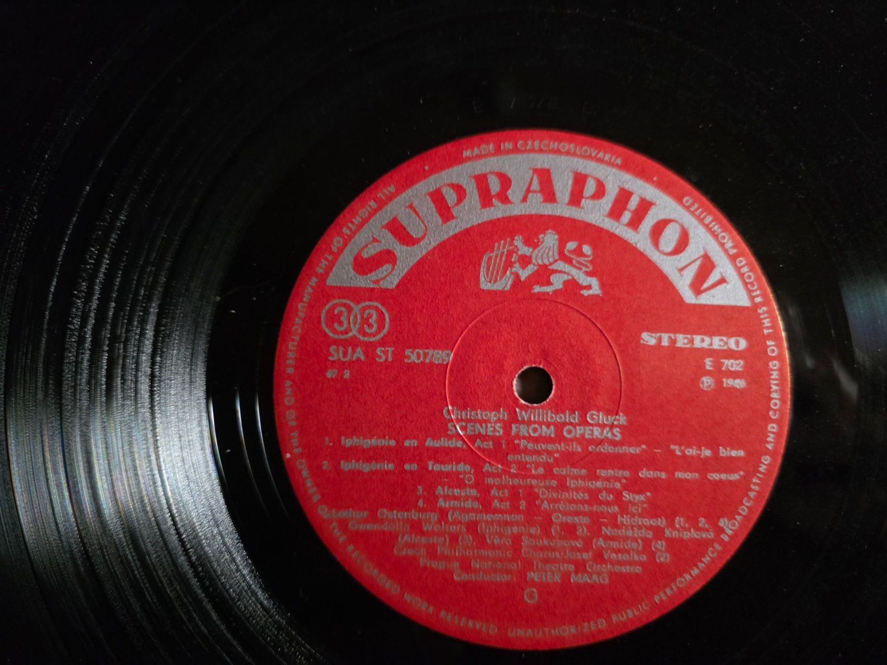 Dischi in vinile: Gluck Vintage LP Operatic Scenes and Arias 1966 – Usato da Walterswil BE venduto da Lonitti 5