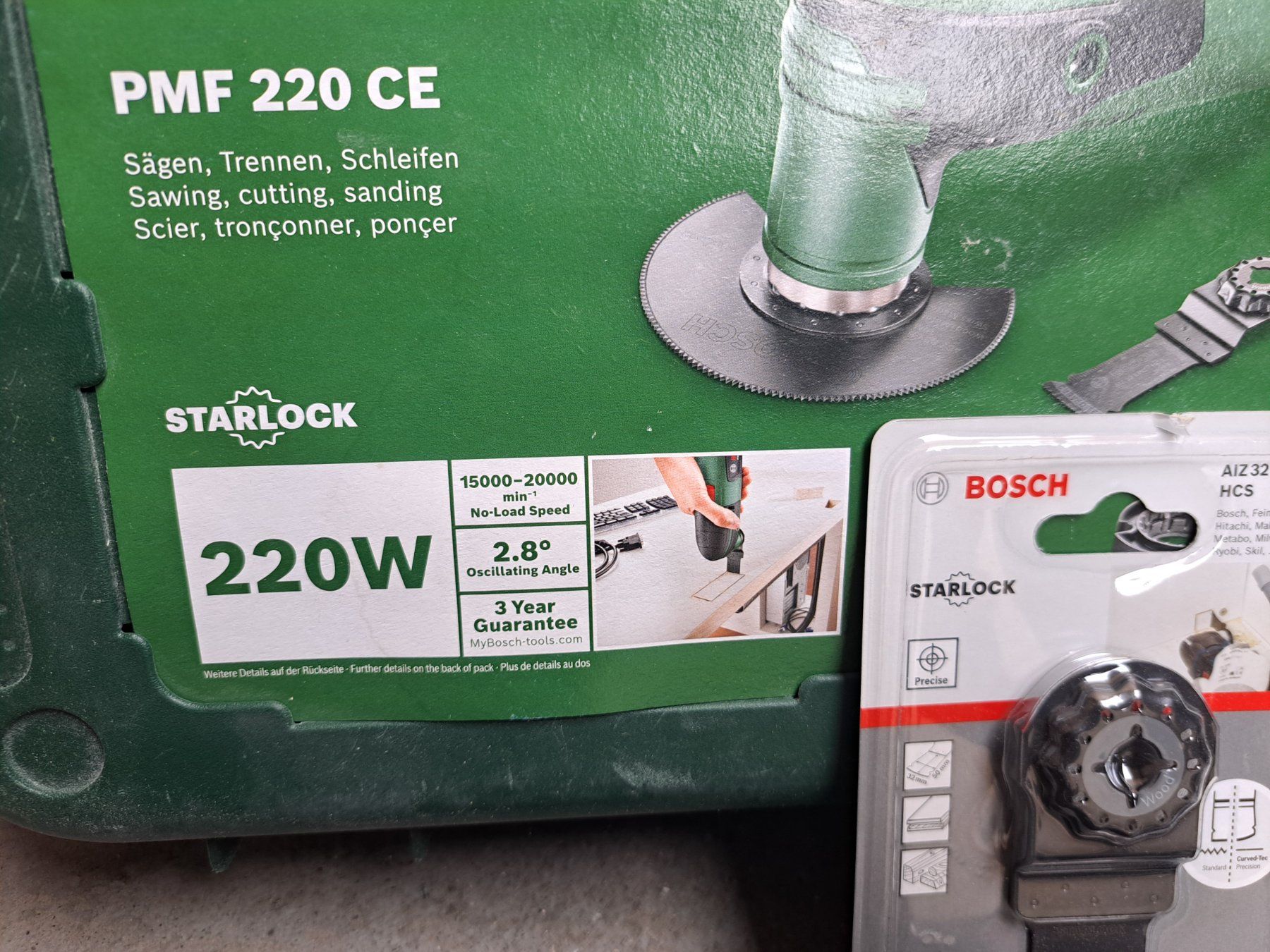 Bosch Alle Werkzeuge: Bosch Multitool – Gebraucht aus Pfaffnau von Holzziger 1