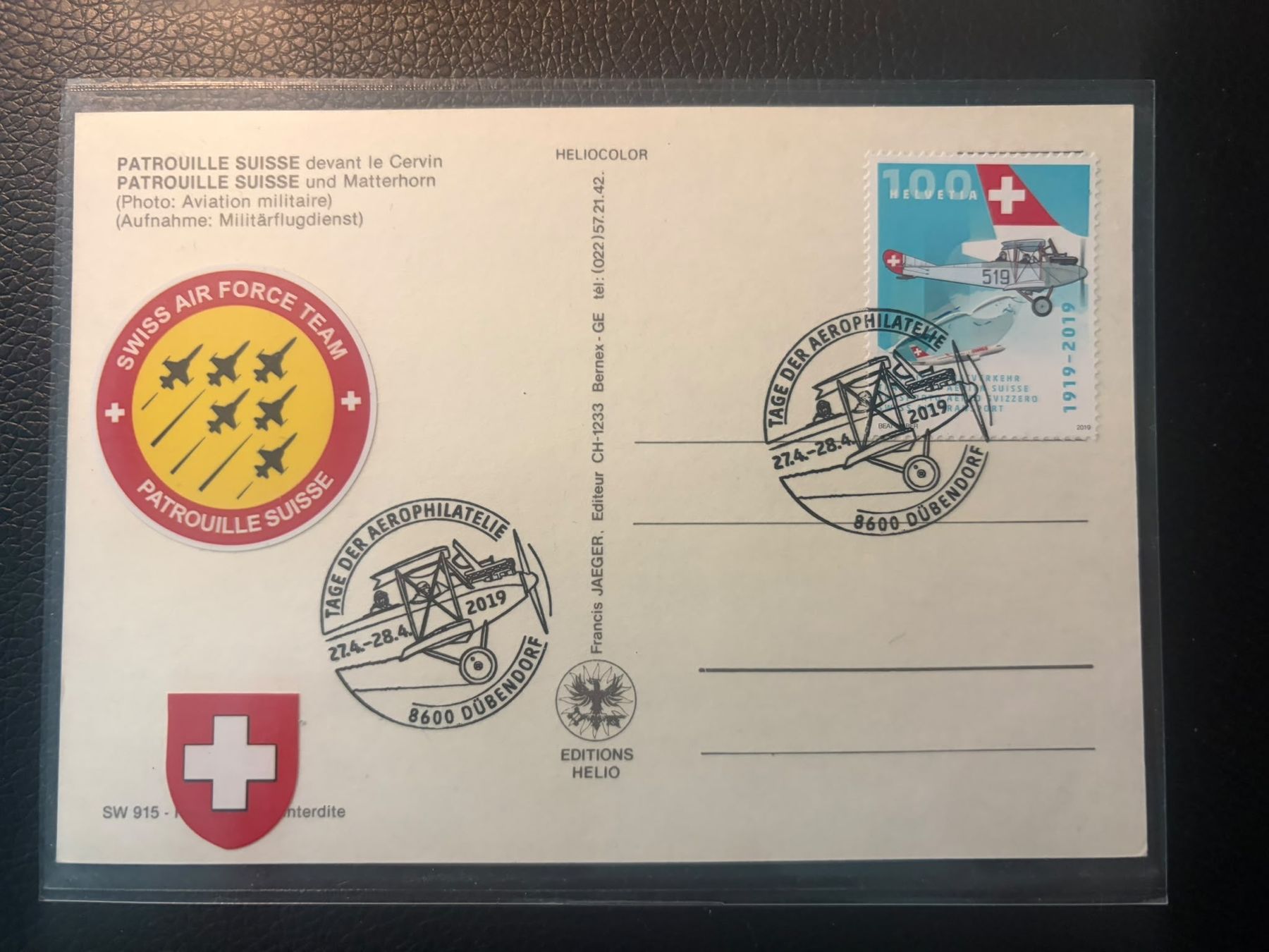 Cartoline postali: Aerophilatelie Schweiz 20 Postkarten – Nuovo (secondo la descrizione) da Zürich venduto da pao_zn5f 6