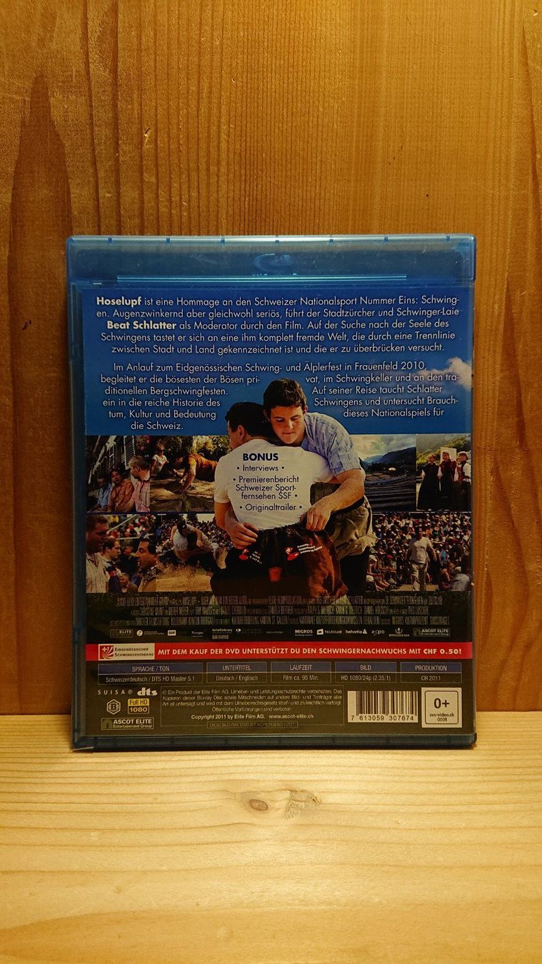 Tutti i DVDs: HOSELUPF Blu-Ray – Usato da Wilderswil venduto da Exebub 1