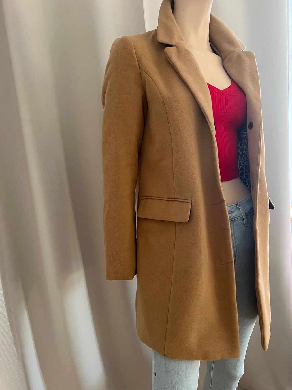 Vero Moda Cappotti: Vero Moda Damenmantel beige Grösse M – Usato da Zürich venduto da ost_5sdl 5