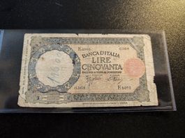 Italia Banknote - 50 Lire