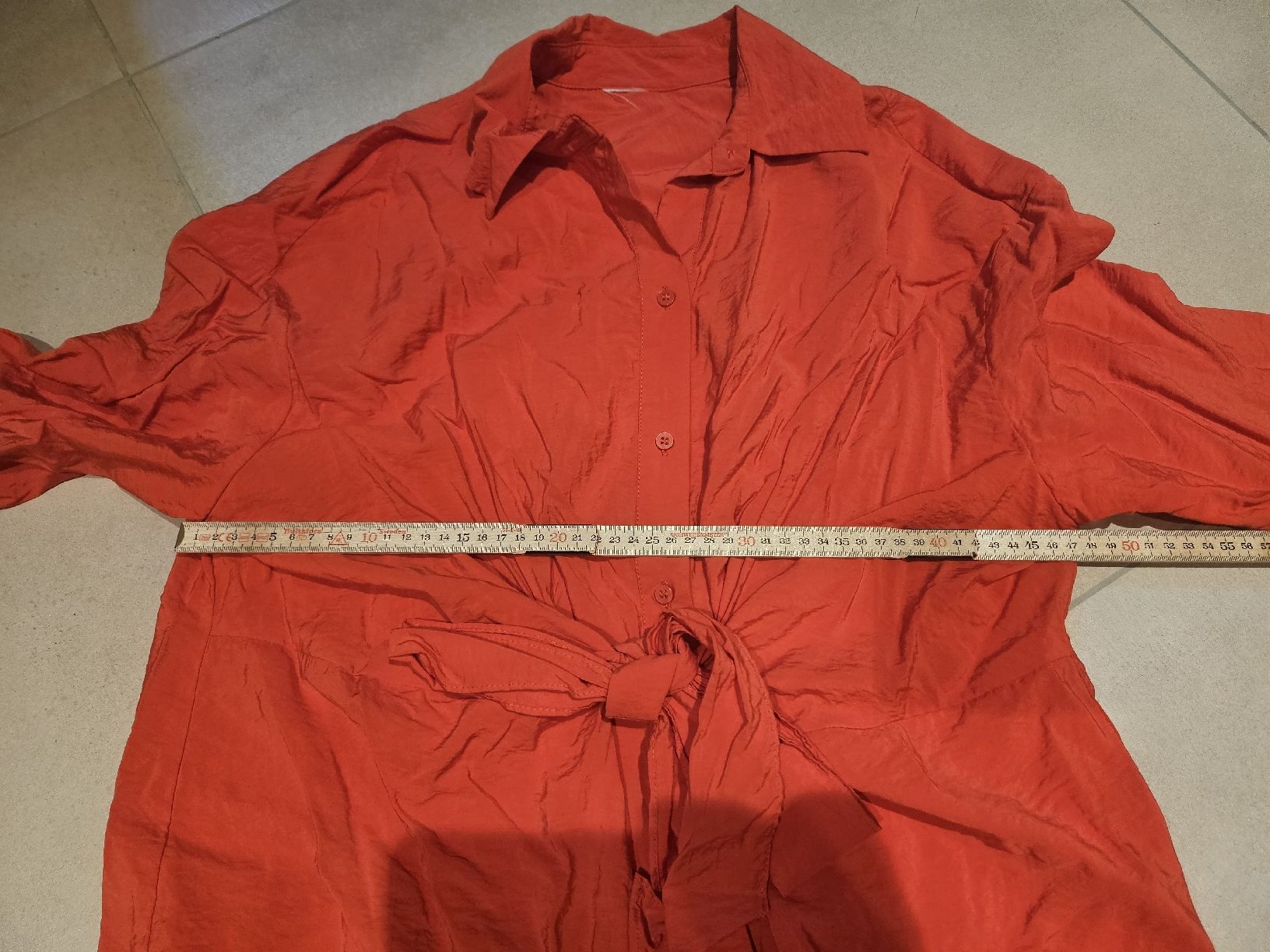 H&M Vestiti: Blusenkleid ca. gr. 38 bis 42 orange – Usato da Allschwil venduto da na.wi.90 3