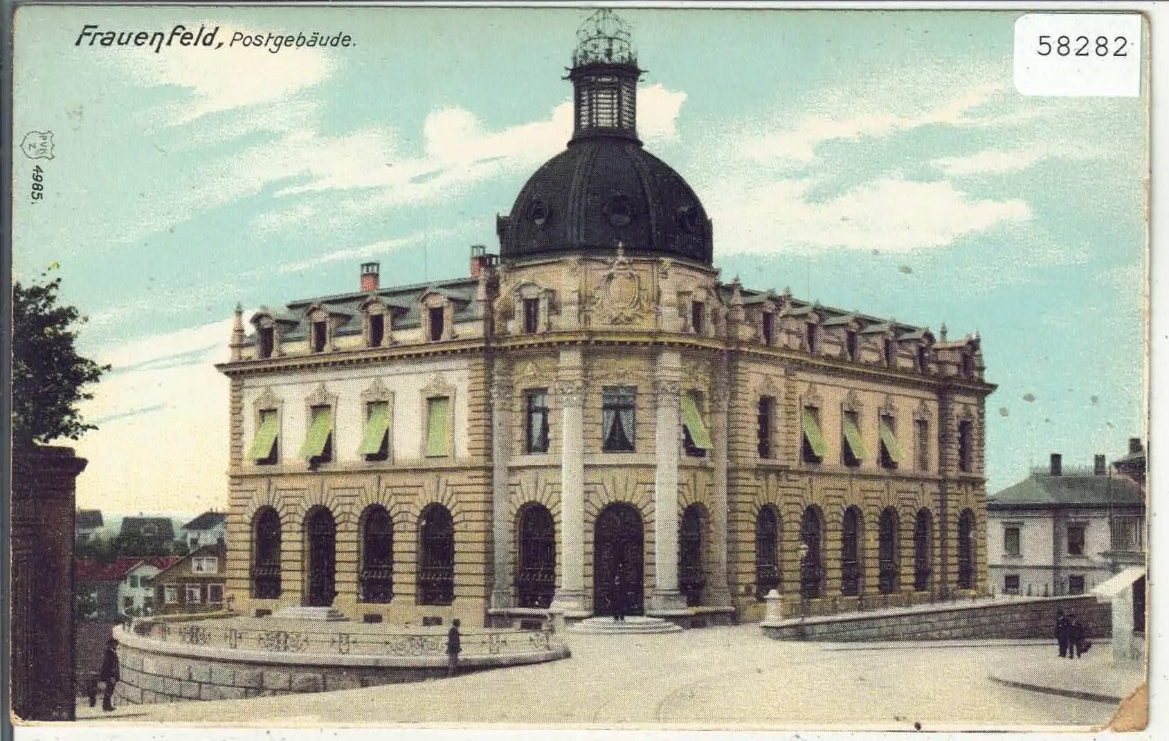 Cartoline postali: Frauenfeld - Postgebäude – Usato da Ettingen venduto da Kartenplanet